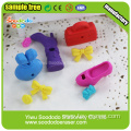 beaut 3D fashion shaped erasers for girls